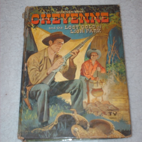 Cheyenne TV show  Warner Bros. Other - Vintage 1958 Cheyenne TV show hardcover book